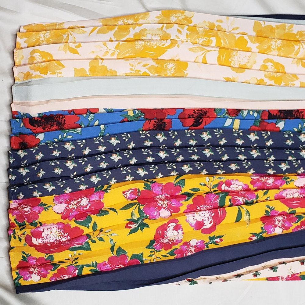 ⚘HOST PICK⚘Anthropologie Pleated Wide Leg Floral Pants - Picture 8 of 9